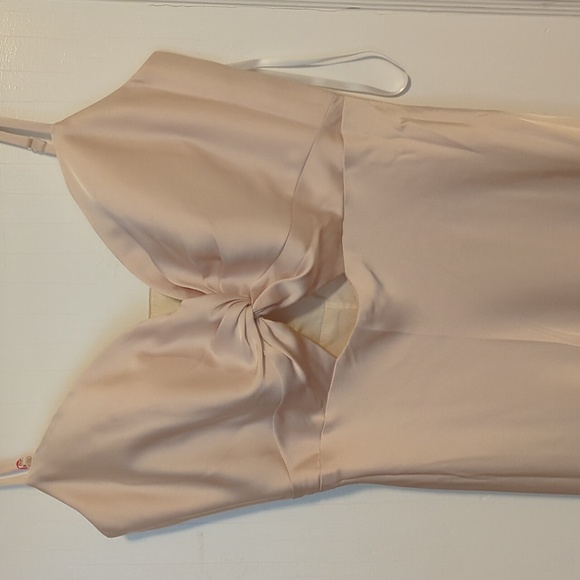 Bridesmaid Dress Beige Sand - Picture 4 of 4